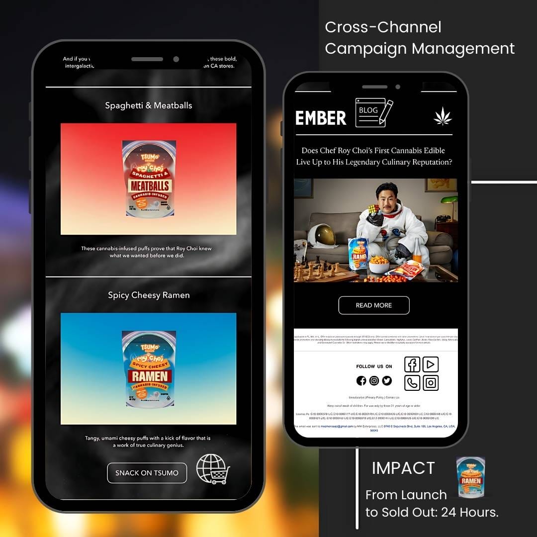 TSUMo Snacks × Roy Choi campaign details slide 2