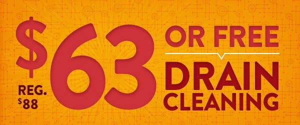 Adeedo drain cleaning · $63 or free, regularly $88