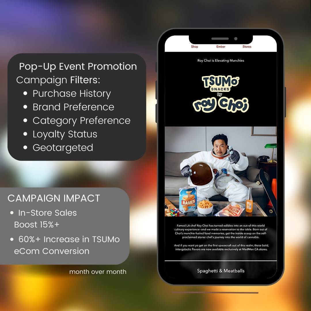 Roy Choi pop-up event — campaign details